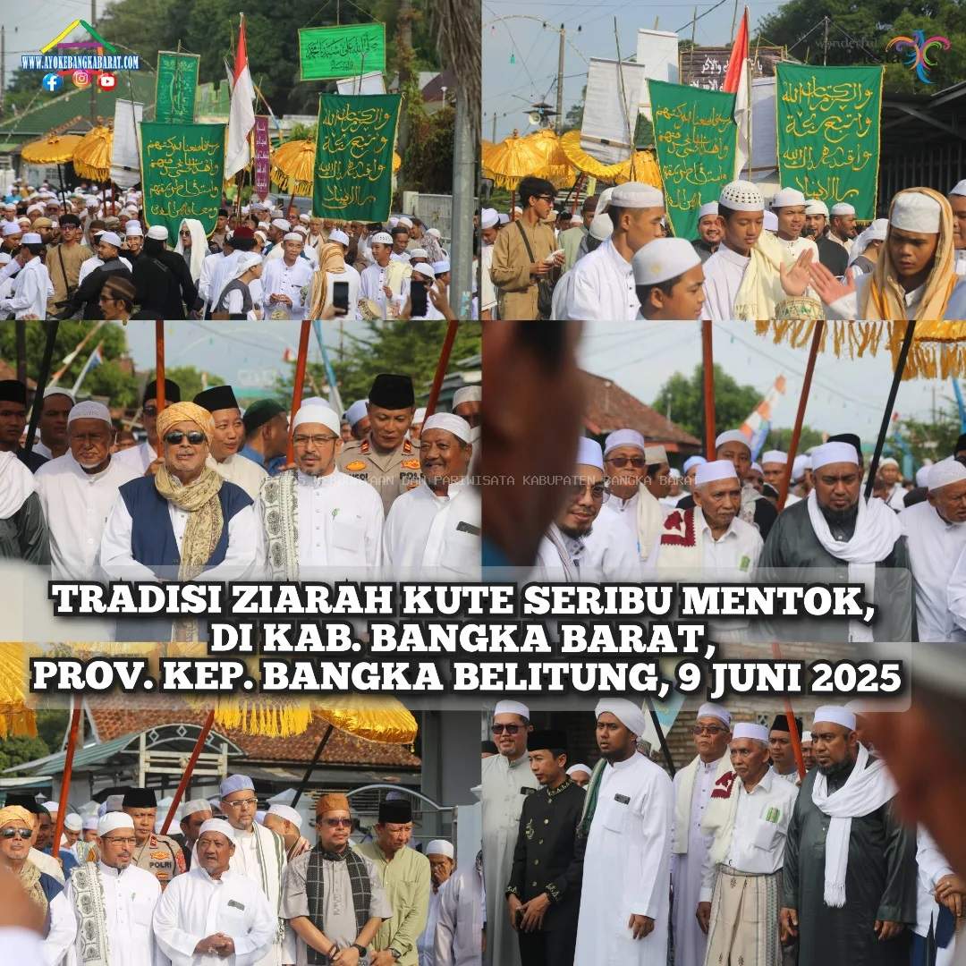 Tradisi Ziarah Kute Seribu di Kota Mentok