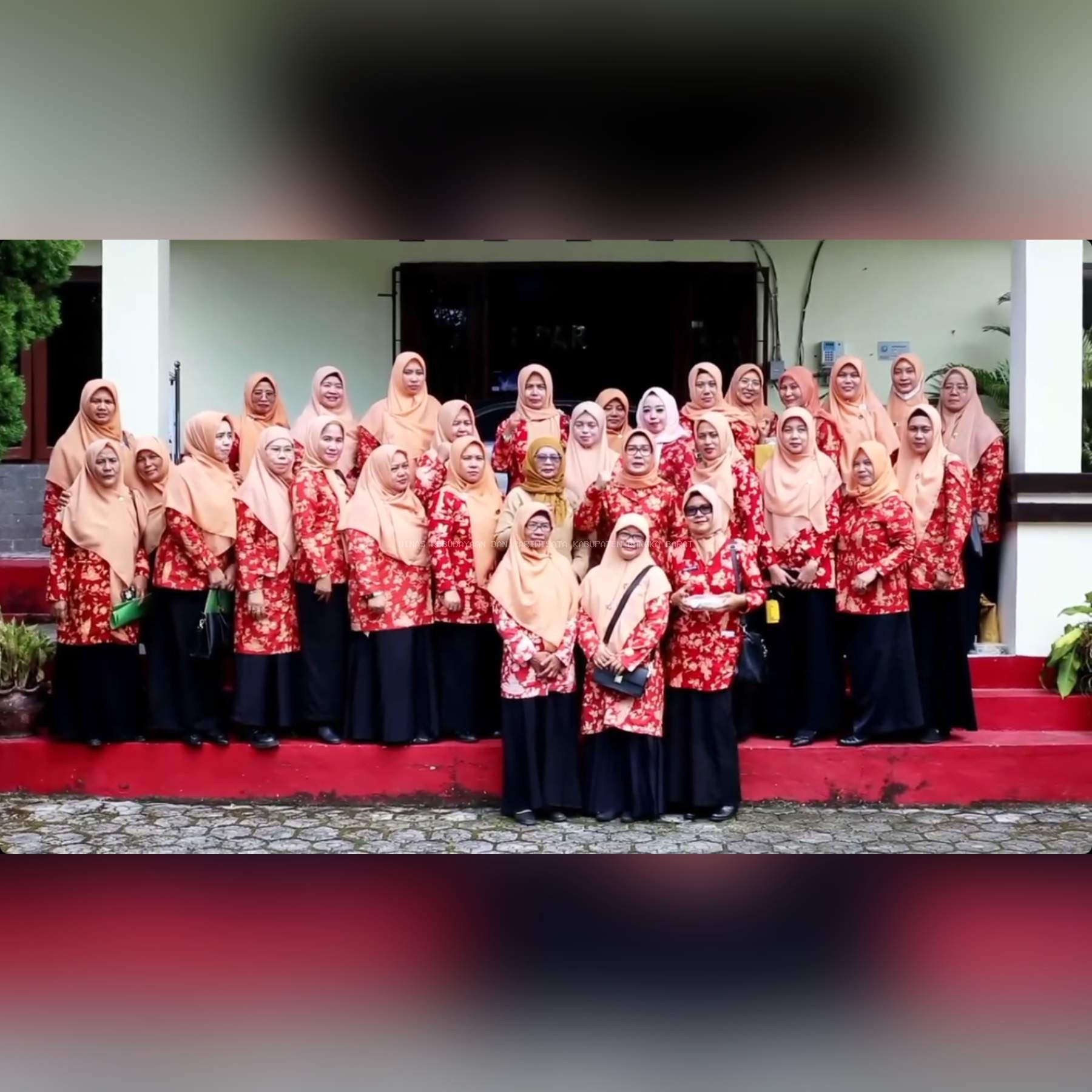 Pertemuan bulanan DWP (Dharma Wanita Persatuan)